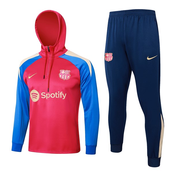 Hoodies Barcelona 2024-2025 Rote Blau 3